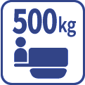 最大作業能力500