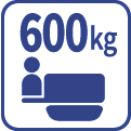 最大作業能力600